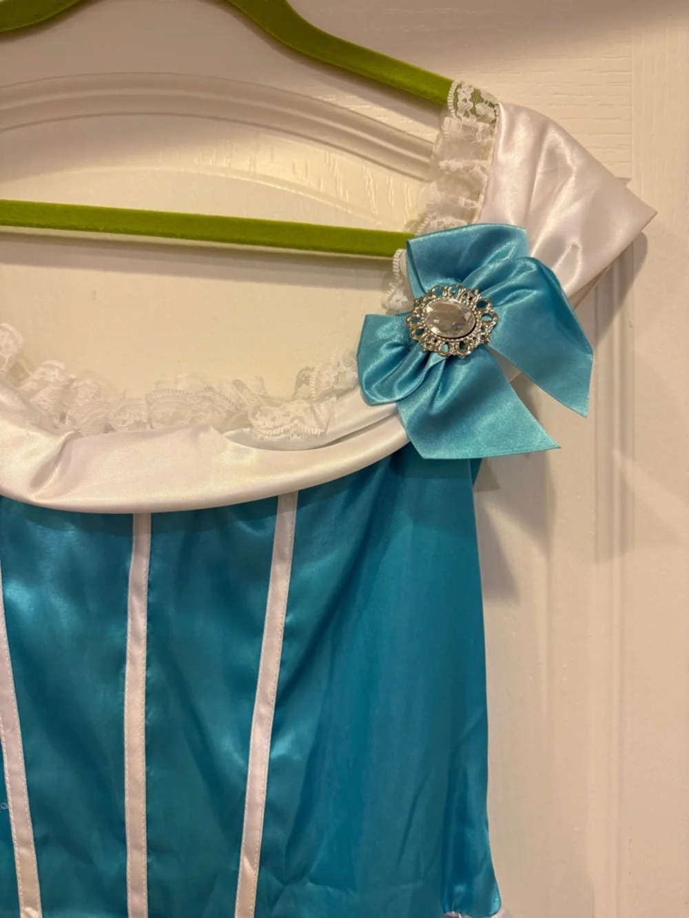 Adult Cinderella Costume Short Skirt - Picture 2 of 4